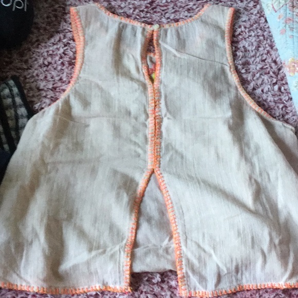 NWOT Aerie Embroidered Boho Top - Picture 4 of 9